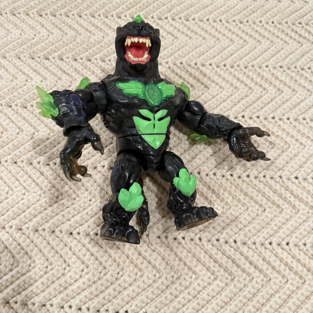 Moose Enterprise Beast Lab Primal Panther Action Figure‎ Lights and Sound Tested